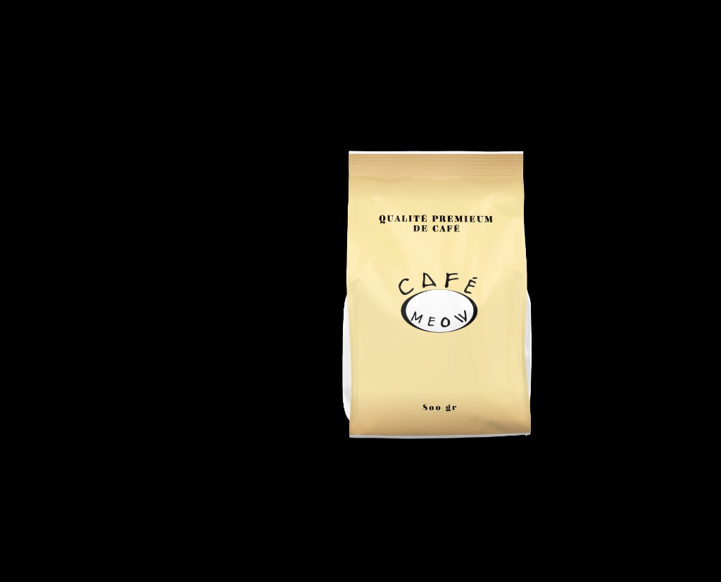 Sachet de café Jaune