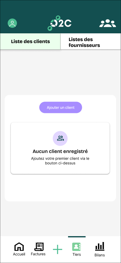 Tiers — gestion clients & fournisseurs